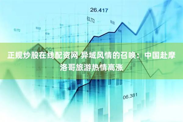 正规炒股在线配资网 异域风情的召唤：中国赴摩洛哥旅游热情高涨